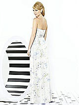 Rear View Thumbnail - Bleu Garden After Six Bridesmaid Dress 6713