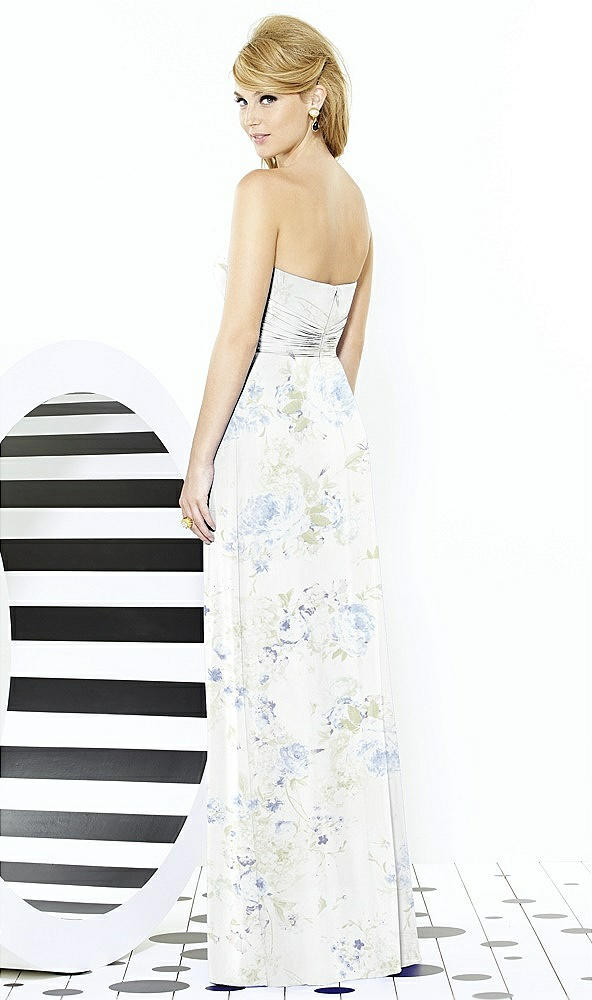 Back View - Bleu Garden After Six Bridesmaid Dress 6713