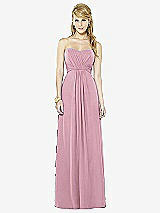 Front View Thumbnail - Dusty Pink After Six Bridesmaid Dress 6713