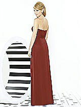 Rear View Thumbnail - Auburn Moon After Six Bridesmaid Dress 6713