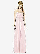Front View Thumbnail - Ballet Pink After Six Bridesmaid Dress 6713