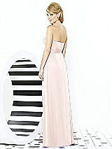 Rear View Thumbnail - Blush After Six Bridesmaid Dress 6713