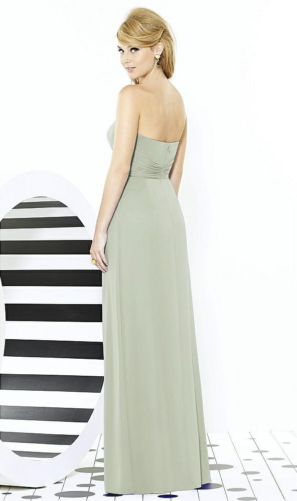 Back View - Celadon After Six Bridesmaid Dress 6713