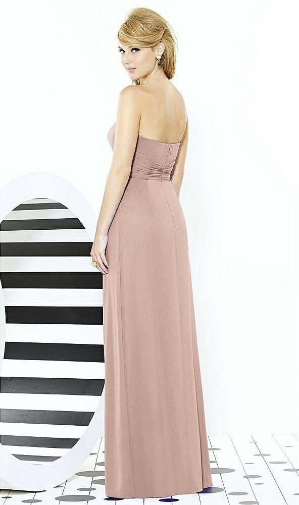 Back View - Neu Nude After Six Bridesmaid Dress 6713