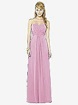 Front View Thumbnail - Powder Pink After Six Bridesmaid Dress 6713