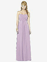 Front View Thumbnail - Pale Purple After Six Bridesmaid Dress 6713