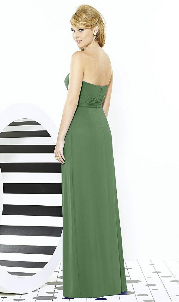 Back View - Vineyard Green After Six Bridesmaid Dress 6713