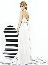 Rear View Thumbnail - White After Six Bridesmaid Dress 6713