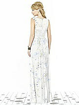 Rear View Thumbnail - Bleu Garden After Six Bridesmaid Dress 6714