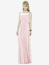 Front View Thumbnail - Ballet Pink After Six Bridesmaid Dress 6714