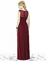 Rear View Thumbnail - Cabernet After Six Bridesmaid Dress 6714