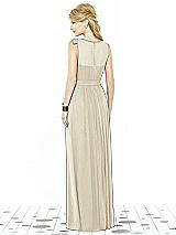 Rear View Thumbnail - Champagne After Six Bridesmaid Dress 6714