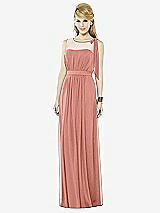 Front View Thumbnail - Desert Rose After Six Bridesmaid Dress 6714
