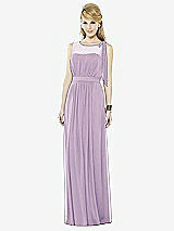 Front View Thumbnail - Pale Purple After Six Bridesmaid Dress 6714