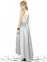 Rear View Thumbnail - Frost & Ivory After Six Bridesmaid Dress 6718