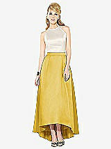 Front View Thumbnail - Marigold & Ivory After Six Bridesmaid Dress 6718