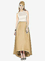Front View Thumbnail - Venetian Gold & Ivory After Six Bridesmaid Dress 6718