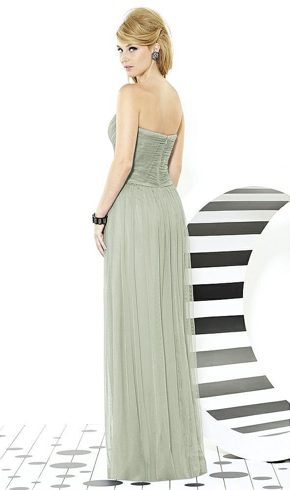 Back View - Celadon After Six Bridesmaids Style 6723