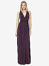 Front View Thumbnail - Aubergine Social Bridesmaids Style 8147