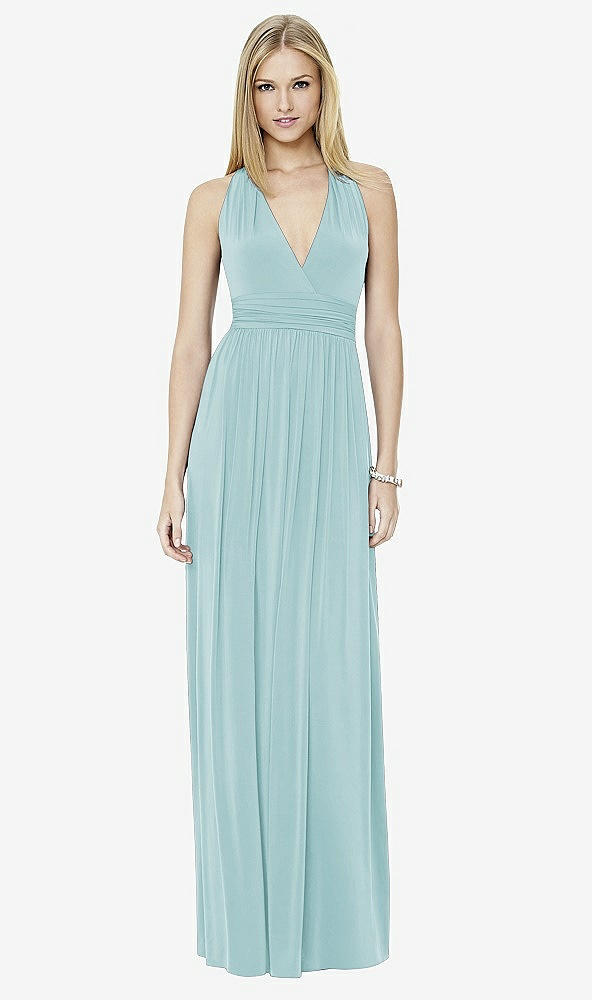 Front View - Canal Blue Social Bridesmaids Style 8147