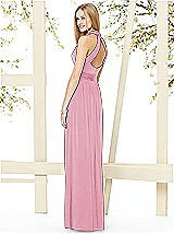 Rear View Thumbnail - Sea Pink Social Bridesmaids Style 8147