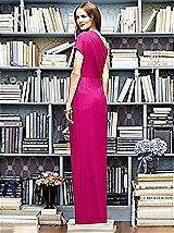 Rear View Thumbnail - Think Pink Lela Rose Bridesmaid Dress LR217