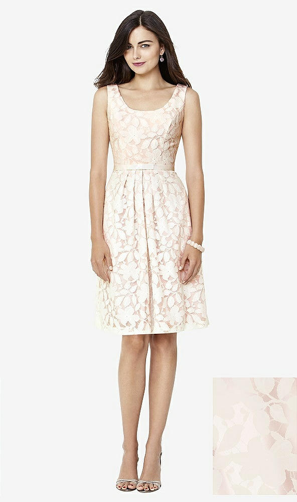 Front View - Blush & Ivory Social Bridesmaids Style 8155