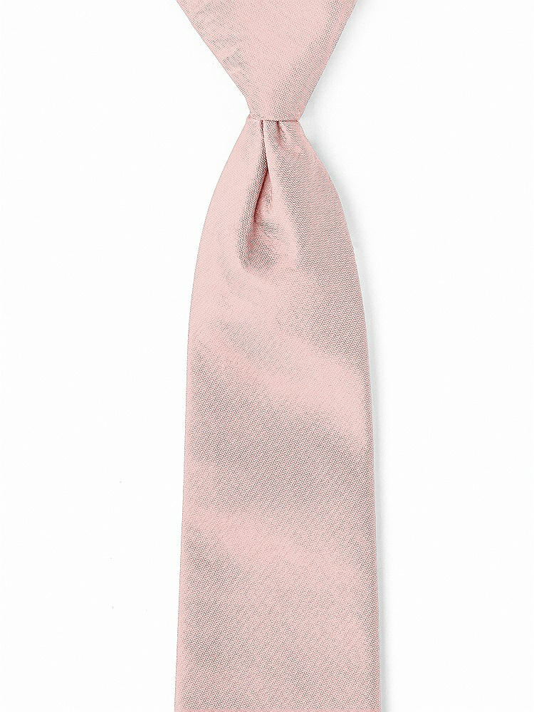 Front View - Rose Classic Yarn-Dyed Pre-Knotted Neckties by After Six