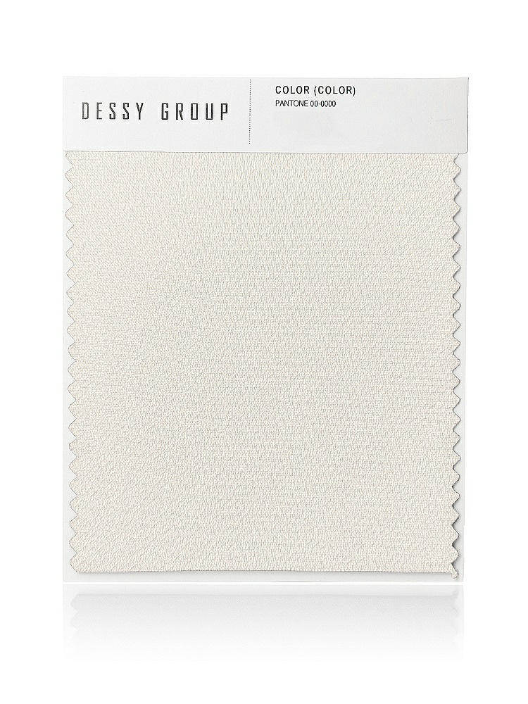 Front View - Ivory Crepe Swatch