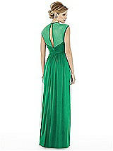 Rear View Thumbnail - Pantone Emerald Alfred Sung Style D705