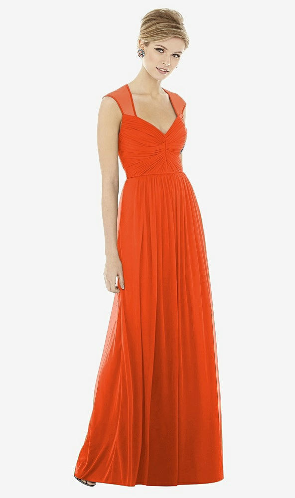 Front View - Tangerine Tango Alfred Sung Style D705