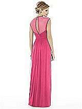 Rear View Thumbnail - Forever Pink Alfred Sung Style D705