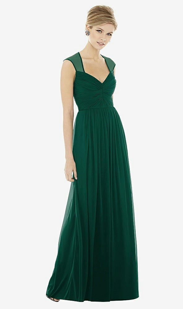 Front View - Hunter Green Alfred Sung Style D705