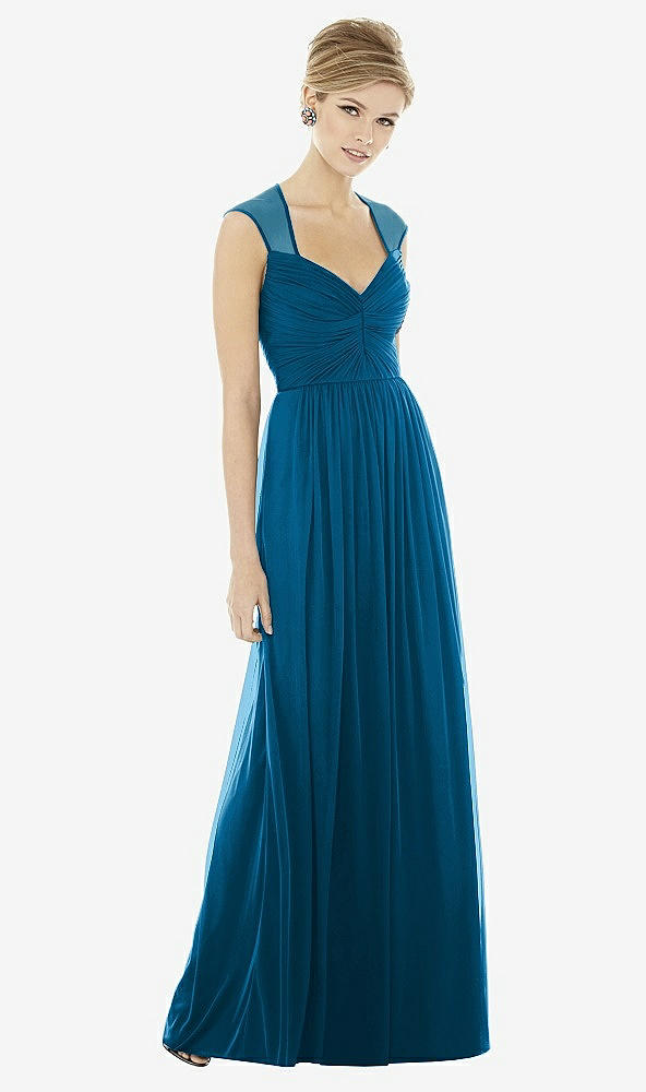 Front View - Ocean Blue Alfred Sung Style D705