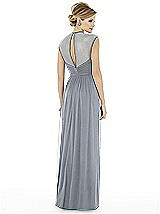 Rear View Thumbnail - Platinum Alfred Sung Style D705