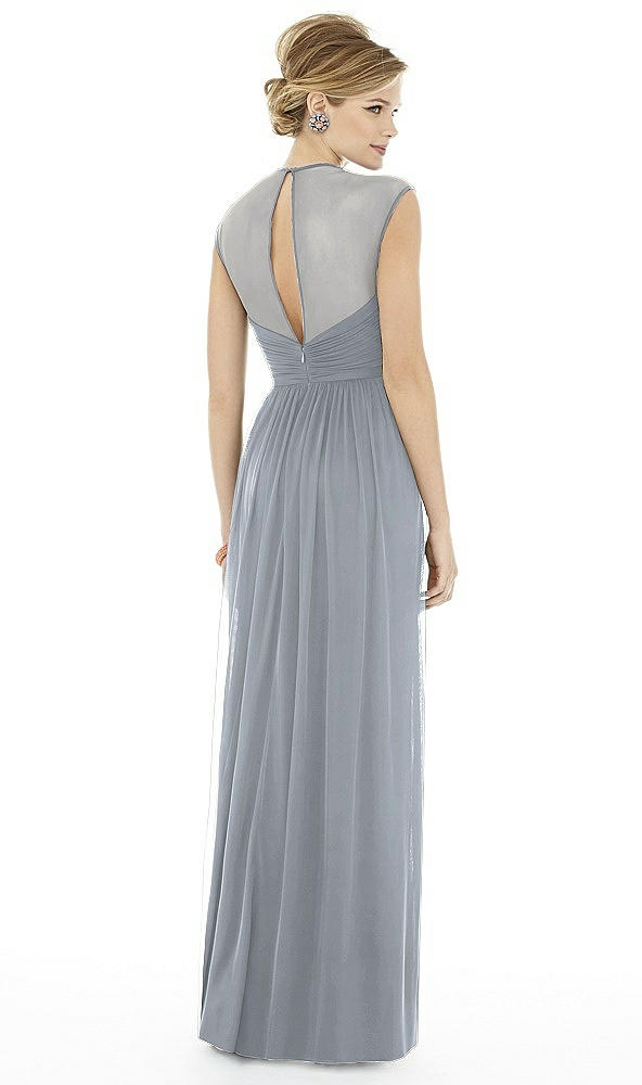 Back View - Platinum Alfred Sung Style D705