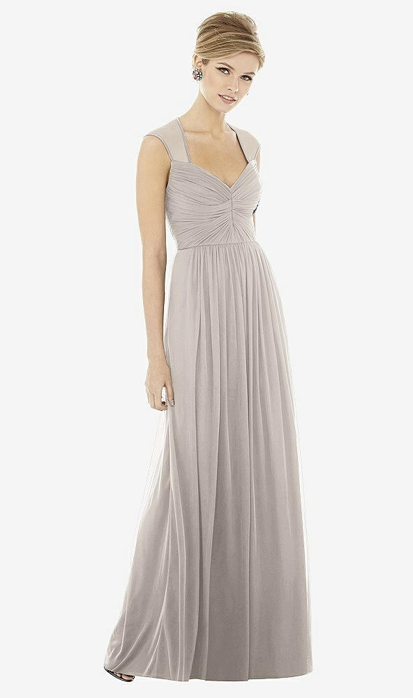 Front View - Taupe Alfred Sung Style D705