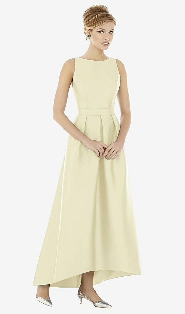 Front View - Butter Yellow Alfred Sung Style D706