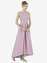 Front View Thumbnail - Suede Rose Alfred Sung Style D706