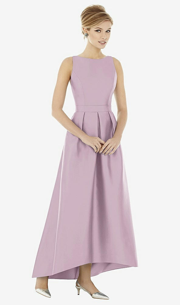 Front View - Suede Rose Alfred Sung Style D706