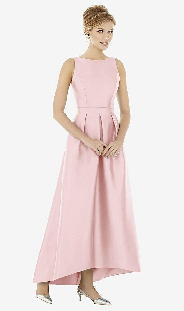 Front View - Ballet Pink Alfred Sung Style D706