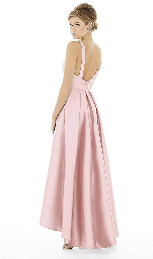 Back View - Ballet Pink Alfred Sung Style D706