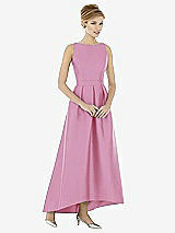 Front View Thumbnail - Powder Pink Alfred Sung Style D706