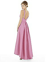 Rear View Thumbnail - Powder Pink Alfred Sung Style D706