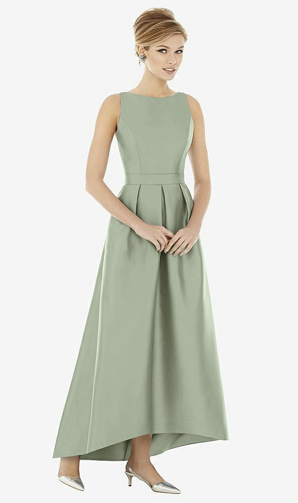 Front View - Sage Alfred Sung Style D706