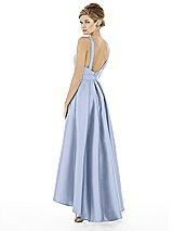 Rear View Thumbnail - Sky Blue Alfred Sung Style D706