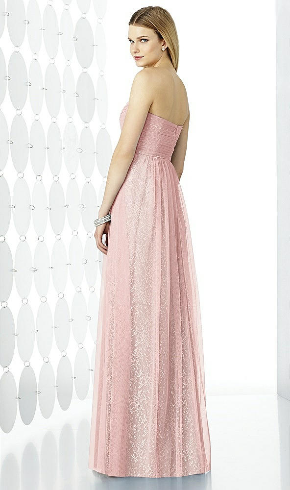 Back View - Rose & Oyster After Six Bridesmaids Style 6725