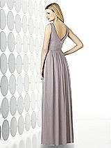 Rear View Thumbnail - Cashmere Gray After Six Bridesmaid Dress 6727