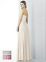 Rear View Thumbnail - Dusty Pink & Oyster After Six Bridesmaid Dress 6732