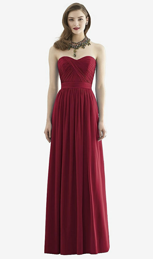 Front View - Burgundy Dessy Collection Style 2942
